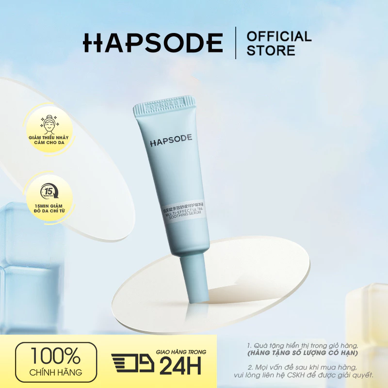 Serum Dưỡng Da Kháng Viêm Giảm Ửng Đỏ HAPSODE MULTI-EFFECT ULTRA SOOTHING SERUM - 30ml, 15ml, 5ml